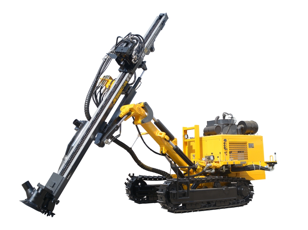 JK590BC系列履帶式液壓潛孔鉆機